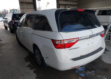 2011 Honda Odyssey Ex-L из США, поврежденный, VIN 5FNRL5H67BB002353